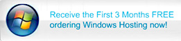 Lunarpages Windows web hosting 3 Months Free